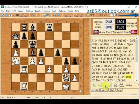 Cooksey paul and ferkingstad sjur 2005 04 14 1 0