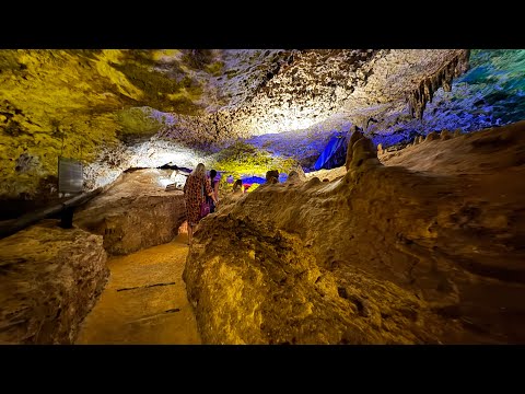Spectacular restaurant in a cave- Alux, Playa Del Carmen, Mexico