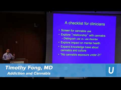 Addiction &amp; Cannabis - Timothy Fong, MD | UCLA Health Cannabis Research Initiative