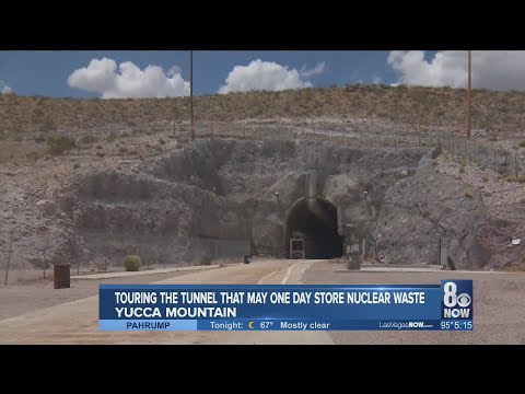 CBS takes rare tour of test tunnel under Yucca Mountain