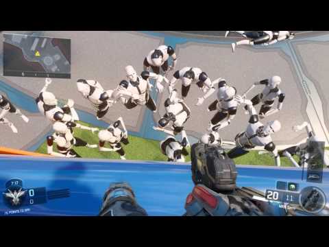 Call of Duty Black Ops 3 Robot Mannequin Attack! NUKETOWN EASTER EGG