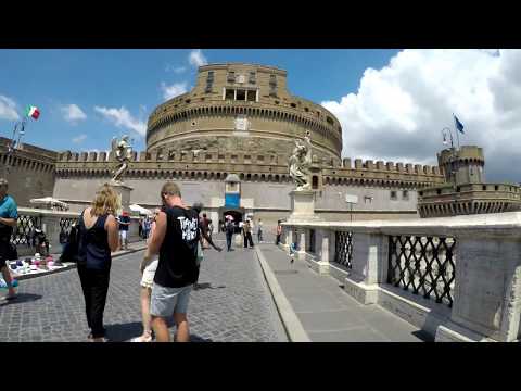 Castel Sant&#039;Angelo Rome Italy | walk through tour