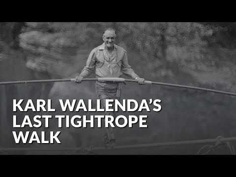 March 22, 1978: Legendary daredevil performer Karl Wallenda dies while performing a stunt