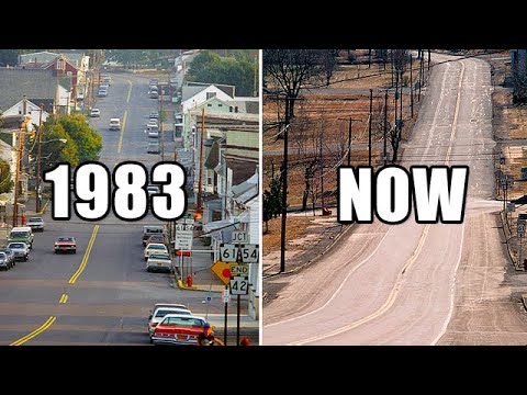 Centralia Burning Ghost Town - Pennsylvania USA