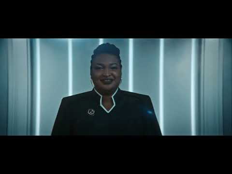 Star Trek Discovery: S4 E13 Ending. President of Earth (Stacey Abrams)