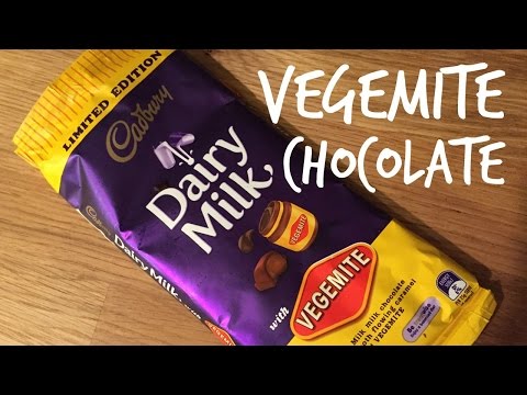 Tasting Dairy Milk Vegemite Chocolate Bar -- Whatcha Eating? #187