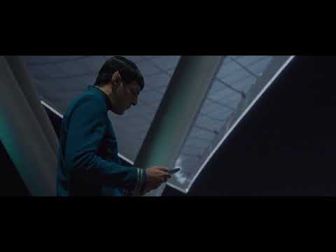 Star Trek Beyond (2016) Leonard Nimoy Tribute - Spock learns of Ambassador Spock&#039;s Passing