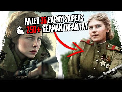 The Secretly SAVAGE Sniper Women of the USSR - Causing Havoc Behind Enemy Lines [WW2]