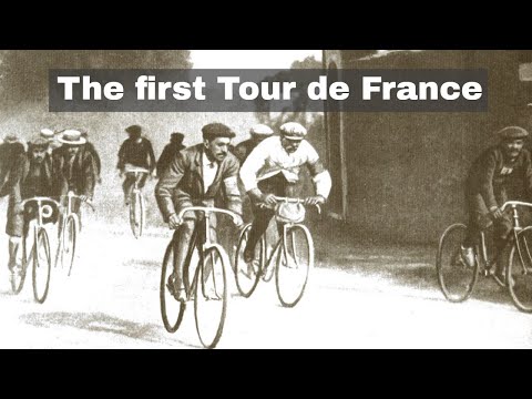 1st July 1903: First Tour de France cycling race begins outside Paris, over 19 days and 6 stages