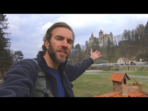 Visiting the Dracula Castle in Transylvania, Romania