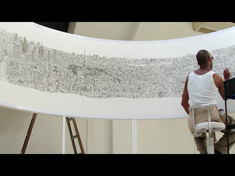 He Draws Entire Cities from Memory