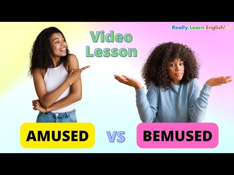 AMUSED vs BEMUSED: What&#039;s the Difference?