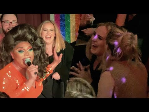 Adele and J Law Got Hammered at NYC Gay Bar: ‘Hi, My Name’s Adele!’