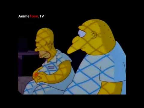 Michael Jackson on The Simpsons -- Stark Raving Dad
