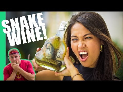 The Snake Wine Challenge in Vietnam!