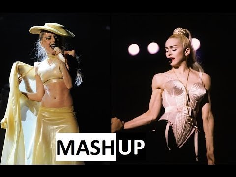Lady Gaga feat Madonna - Born to express your way (MASHUP) Live Sub ESPAÑOL