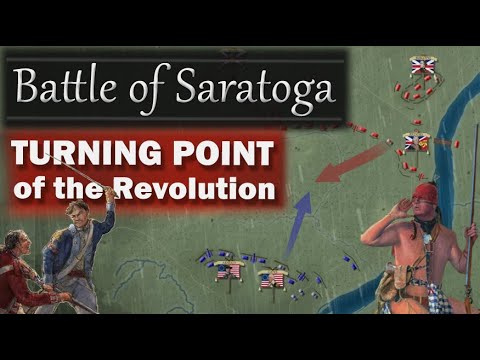 American Revolution: The Battle of Saratoga, 1777