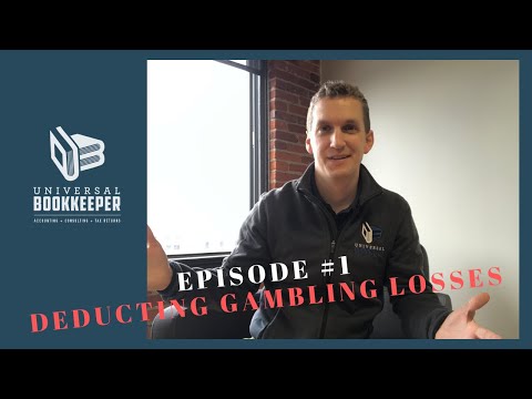 How to deduct Gambling Losses on your tax return