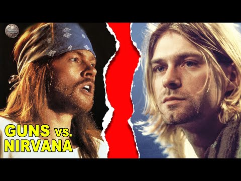 The Petty Feud Between Guns n&#039; Roses vs. Nirvana