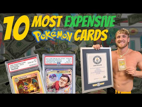 Top 10 Most EXPENSIVE Pokemon Cards