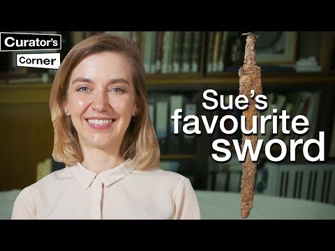 Sue&#039;s favourite Anglo-Saxon sword I Curator&#039;s Corner S4 Ep4 #CuratorsCorner #SuttonSue