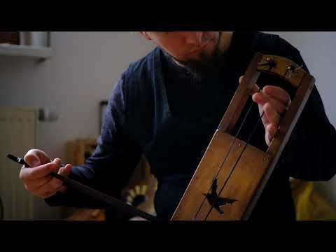 &quot;Shetland Gue&quot; - ancient bowed lyre from the Viking Age