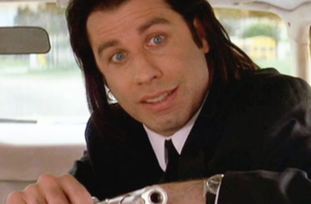 John Travolta in Pulp Fiction
