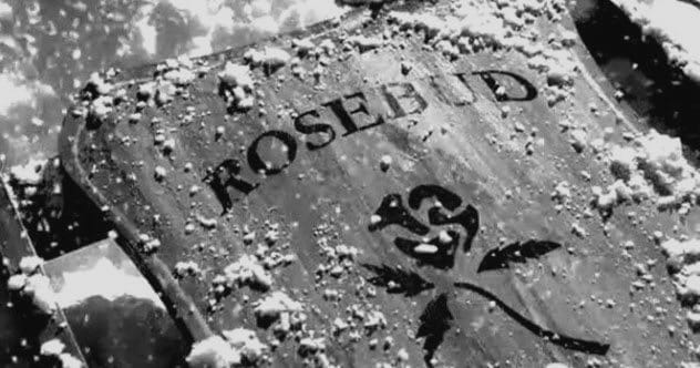 Rosebud sled from Citizen Kane