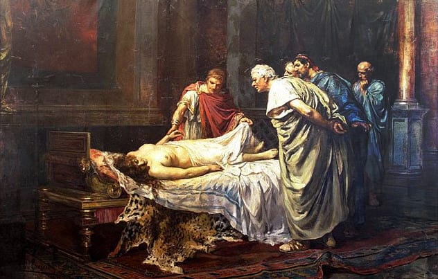 Nero killing his mother