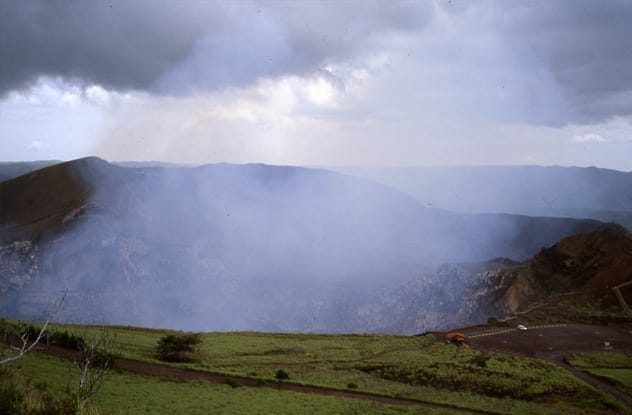 Masaya Volcano crater