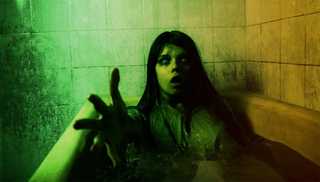 The Green Lady of Wahiawa, a ghostly figure covered in moss