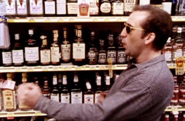 Nicolas Cage in Leaving Las Vegas