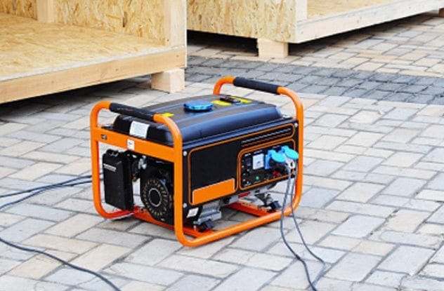 A generator in operation