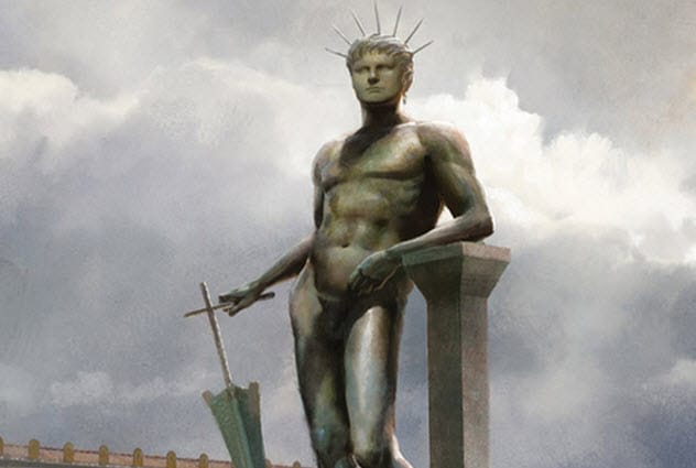Nero statue