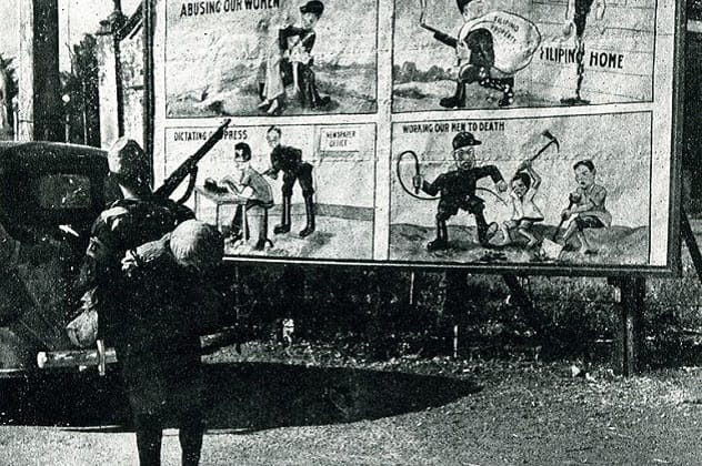 US propaganda against Japan