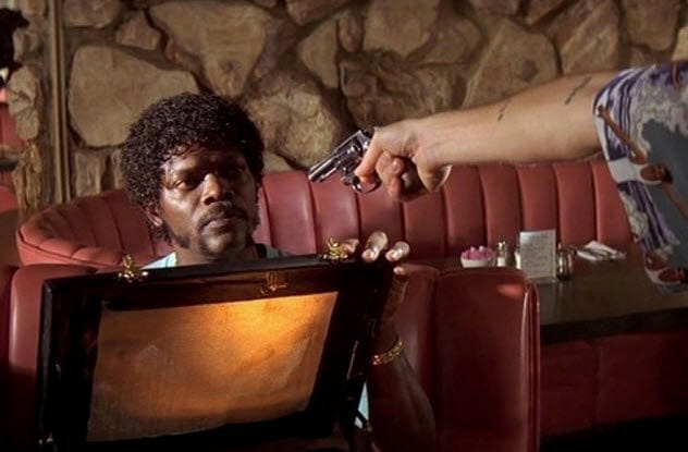 The mysterious briefcase from Pulp Fiction