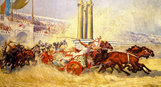 Roman chariot race