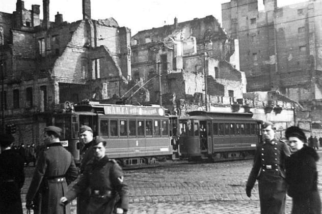 Warsaw during WWII