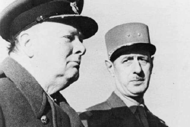 Churchill and De Gaulle