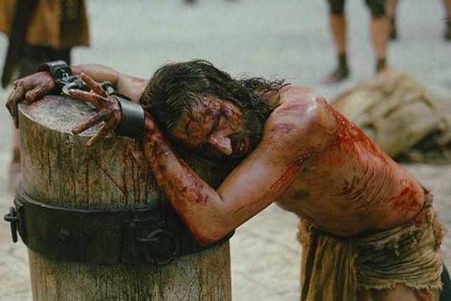 Flesh Torn Before Crucifixion
