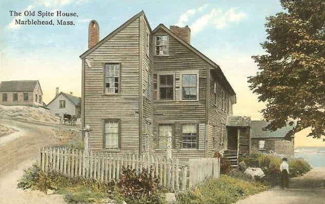 The Old Spite House in Marblehead, Massachusetts