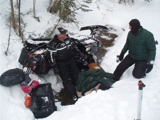 Paul Lessard snowmobile accident