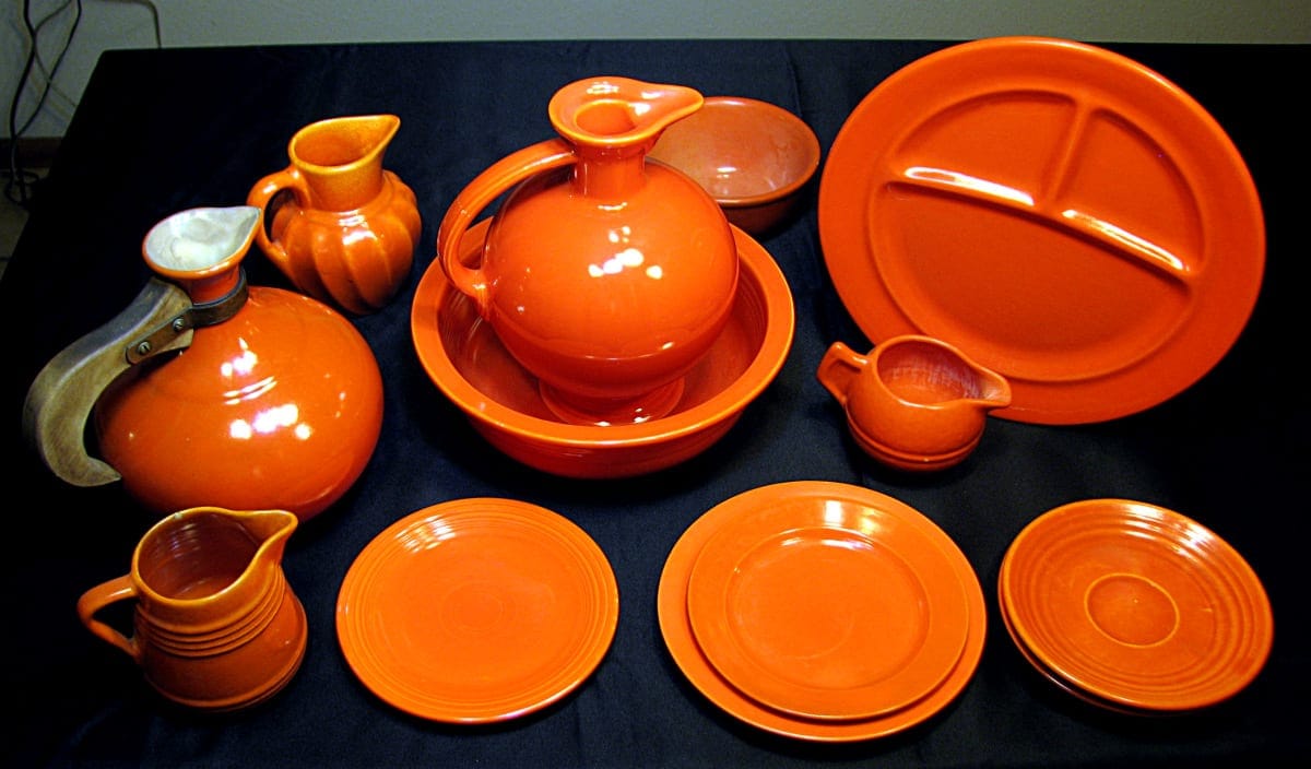 Fiestaware dishes