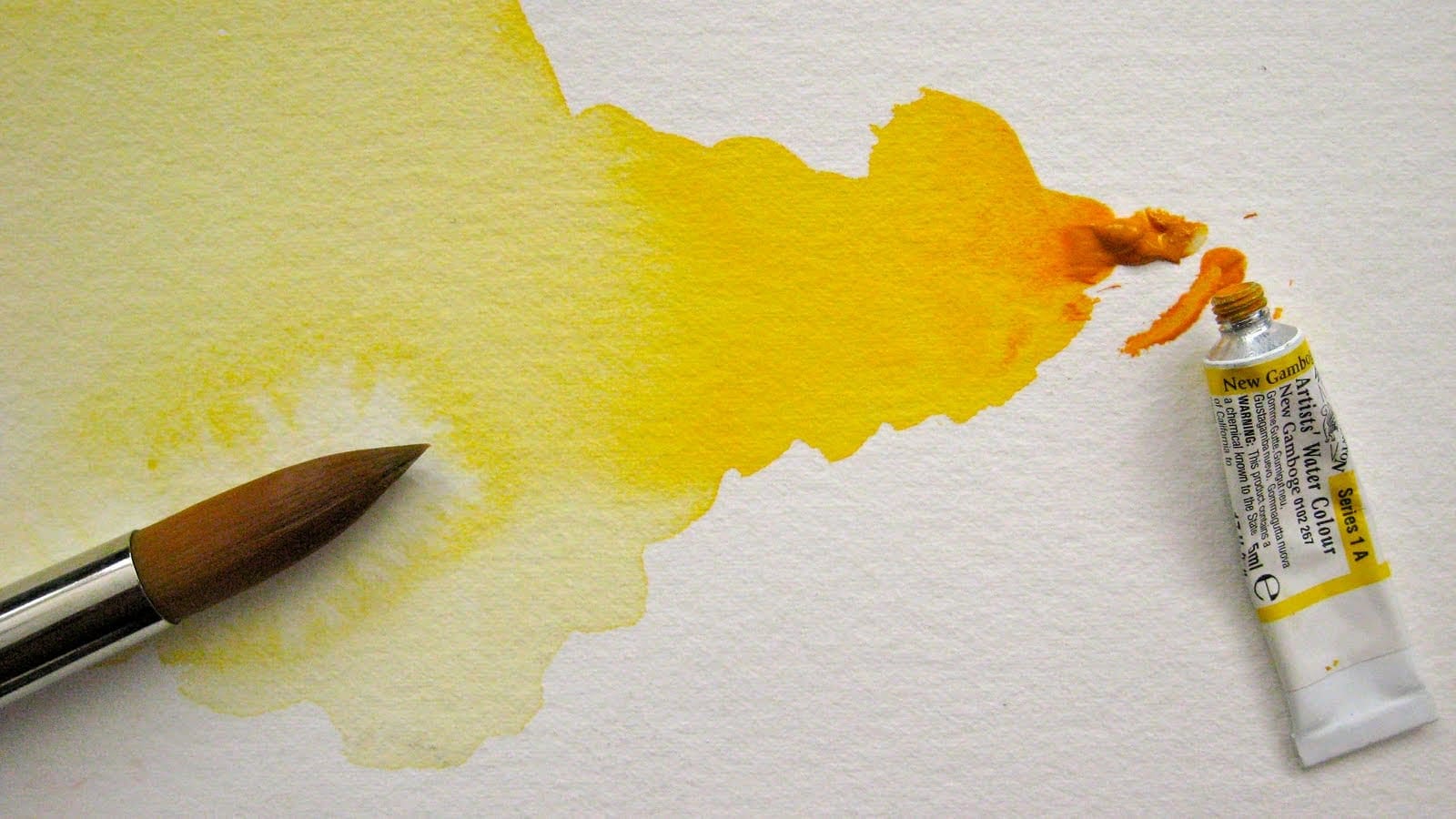 Gamboge pigment