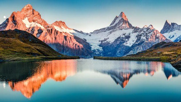 pristine lake