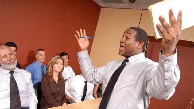 A juror influencing others inappropriately