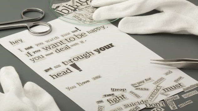 Threatening letter