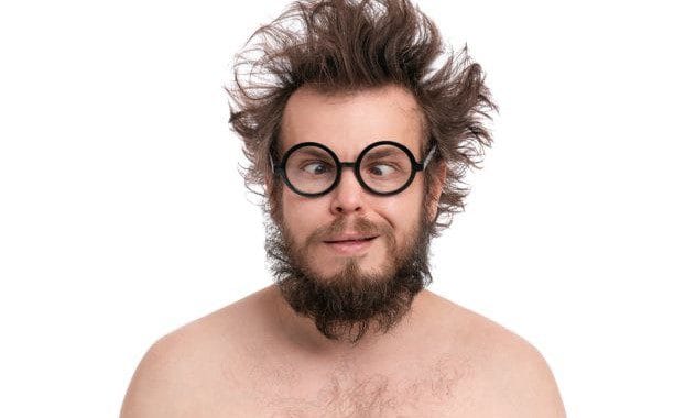 Poop-Covered Man in Basement