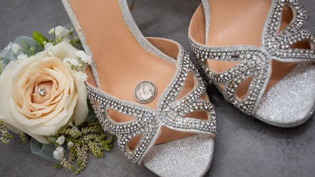 Coin in a shoe