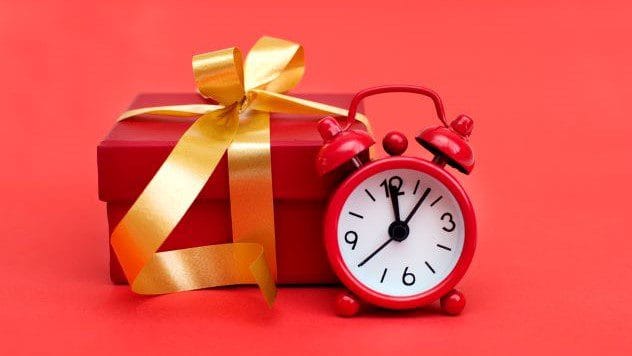 A clock as a gift